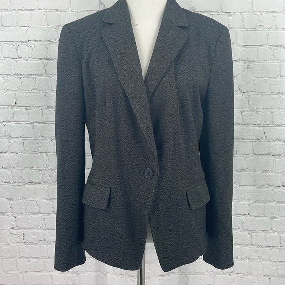 Ann Taylor Business Office Work Blazer Interview Single Buttom Long Sleeve Sz 10 - Picture 1 of 12